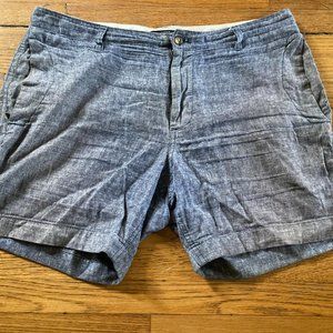 J. CREW Mercantile Chambray Mens Shorts -- Size 36